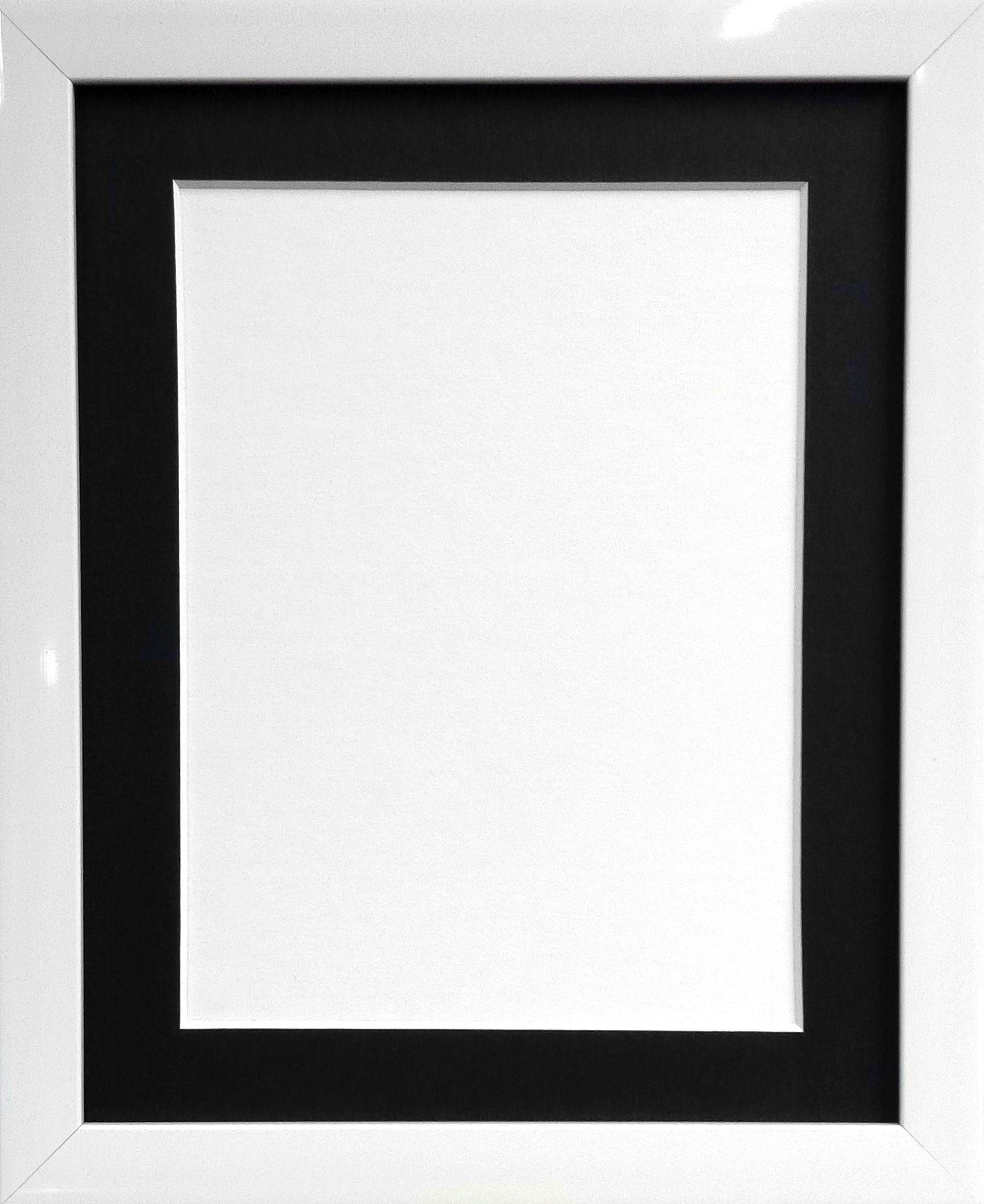 0.75 White Frame
