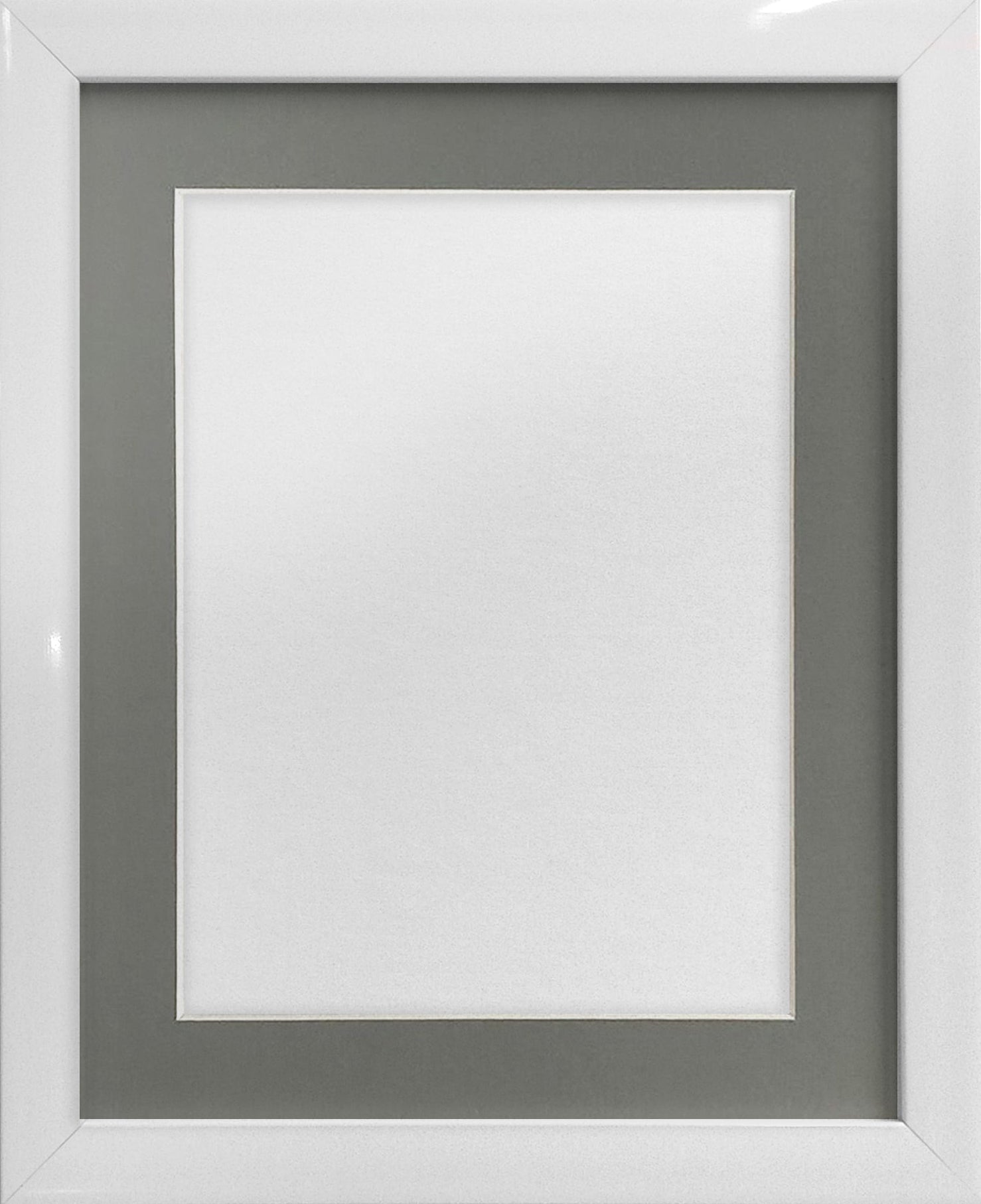 0.75 White Frame