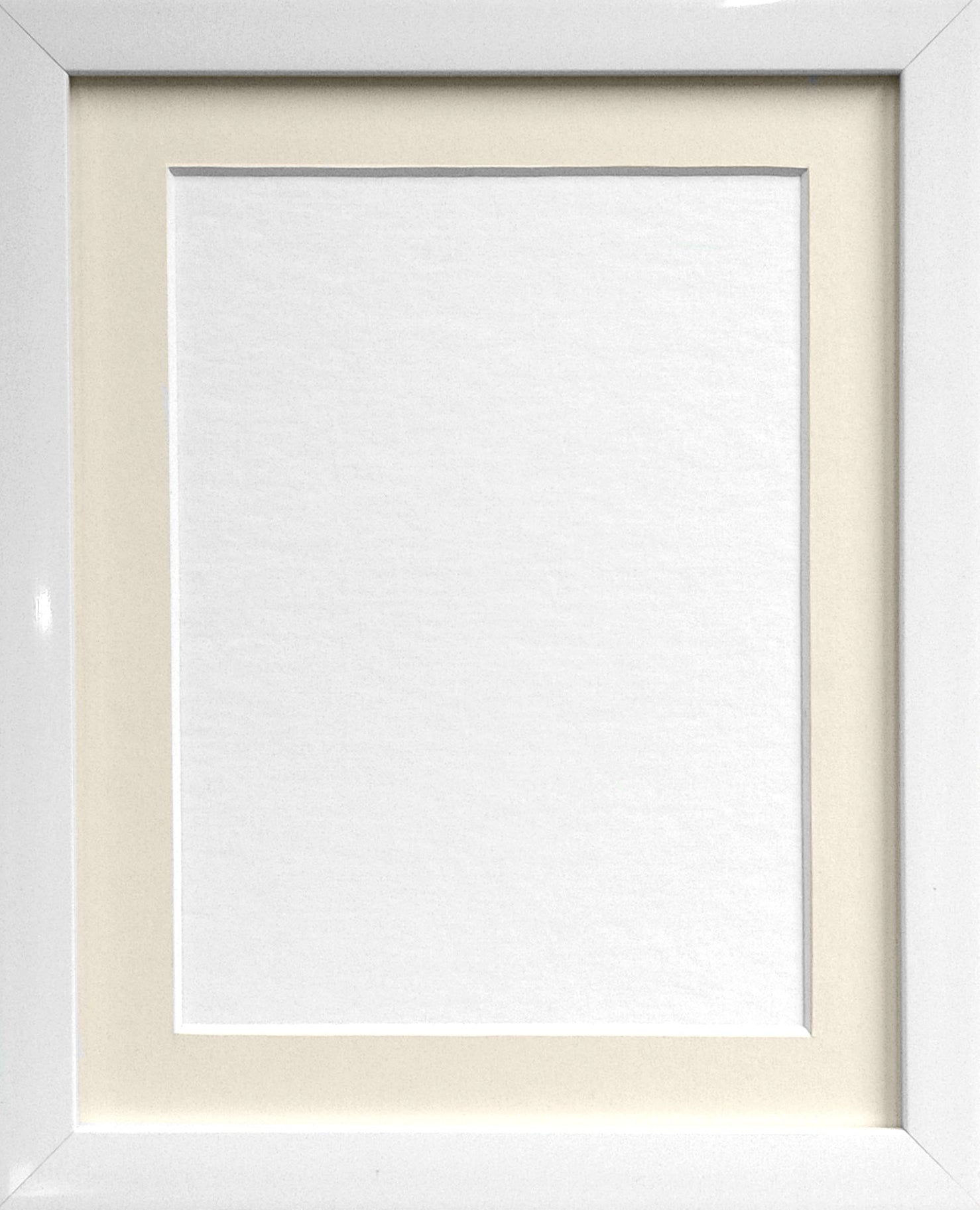 0.75 White Frame