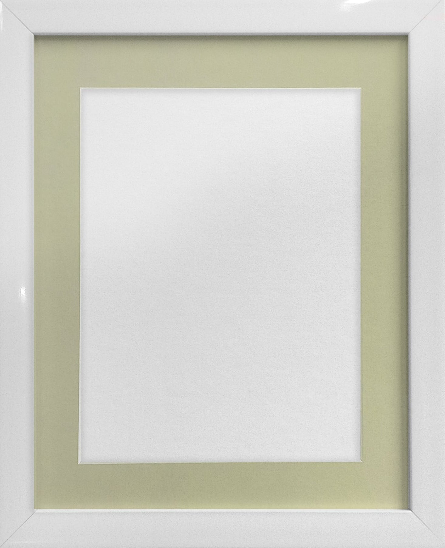 0.75 White Frame