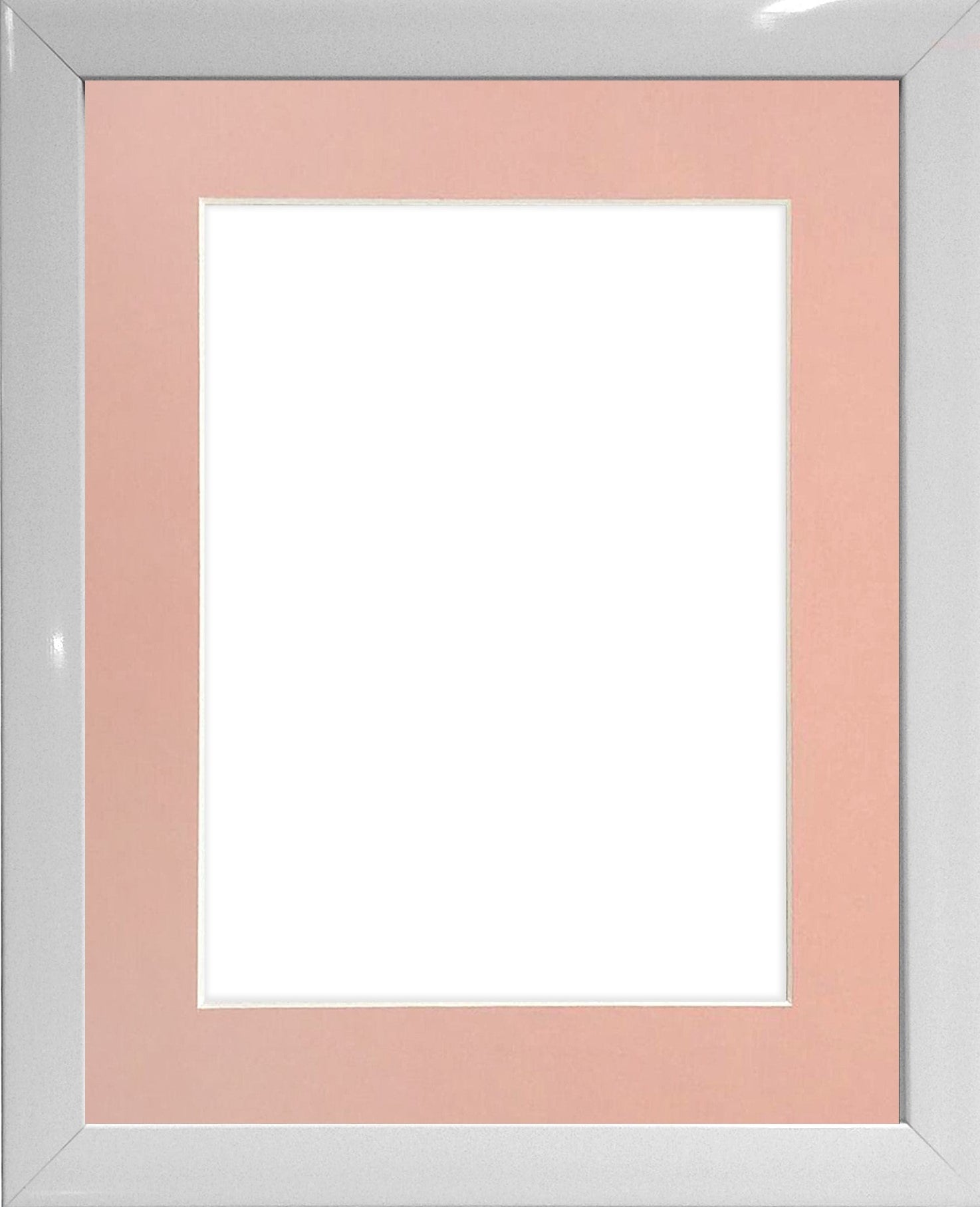 0.75 White Frame