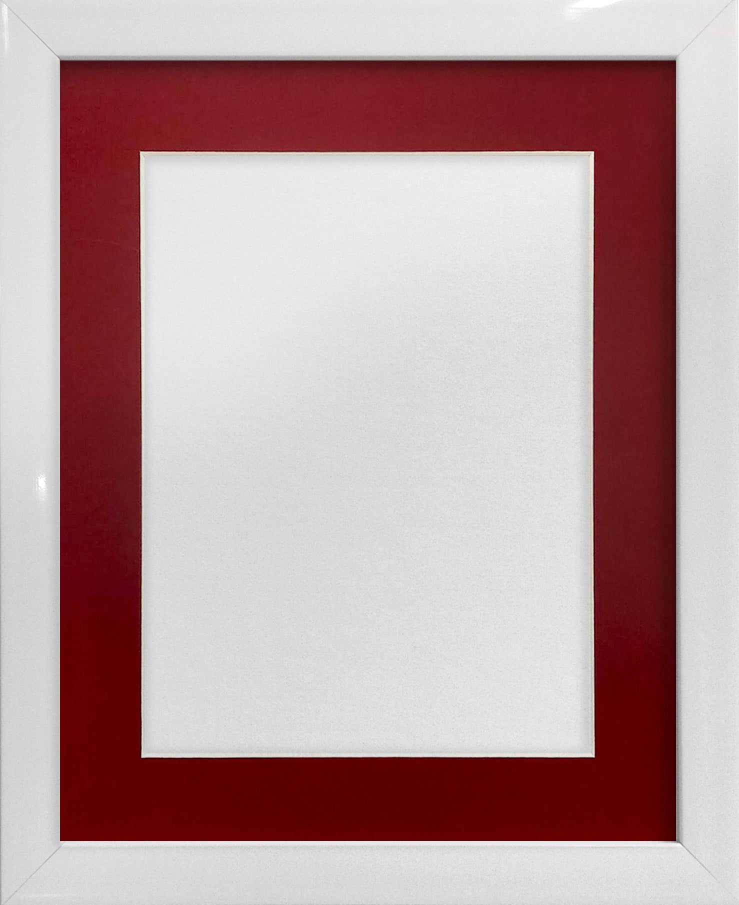 0.75 White Frame
