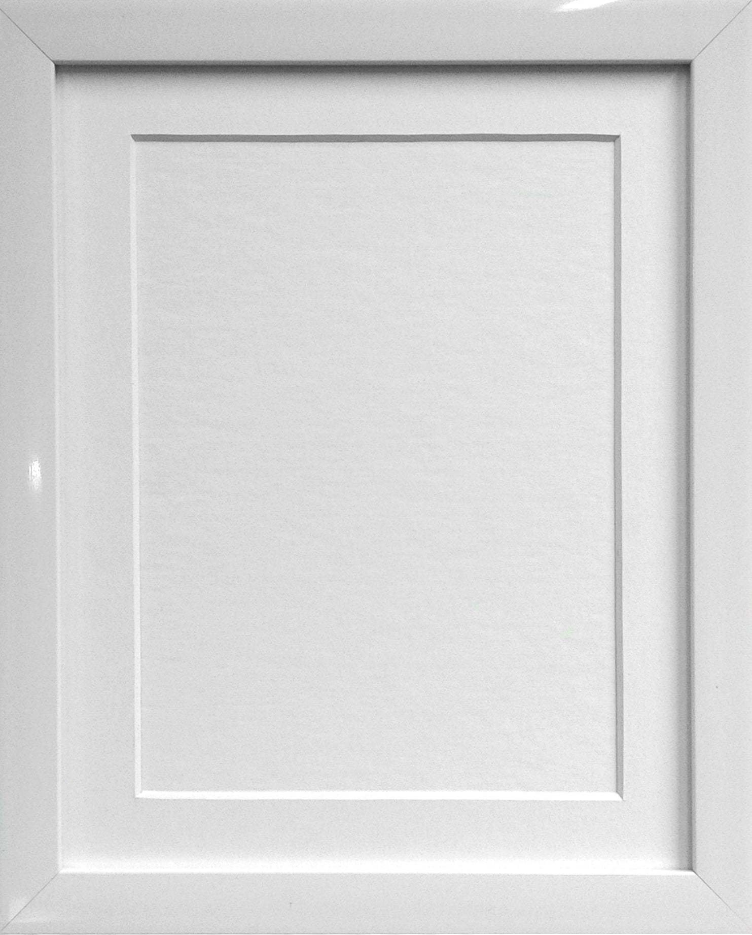 0.75 White Frame
