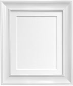 Scandi Vintage White Frame