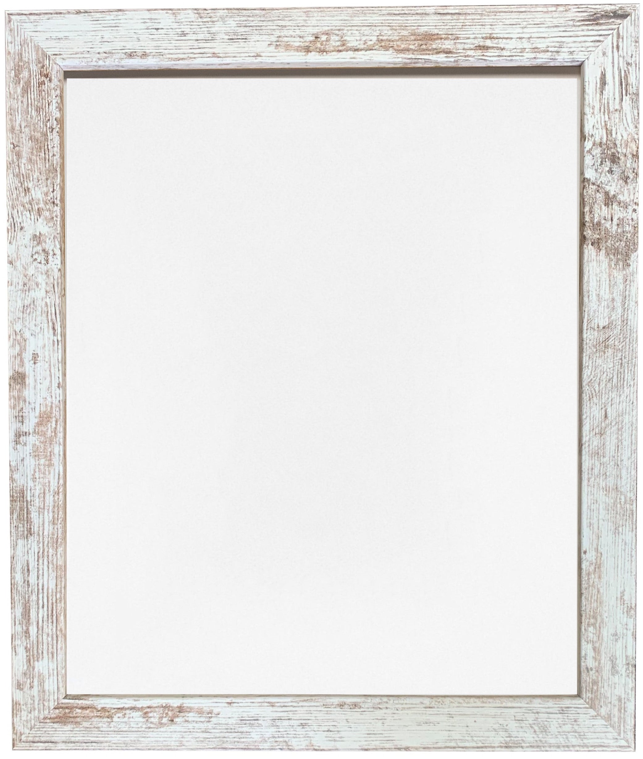 H7 Distressed White Frame