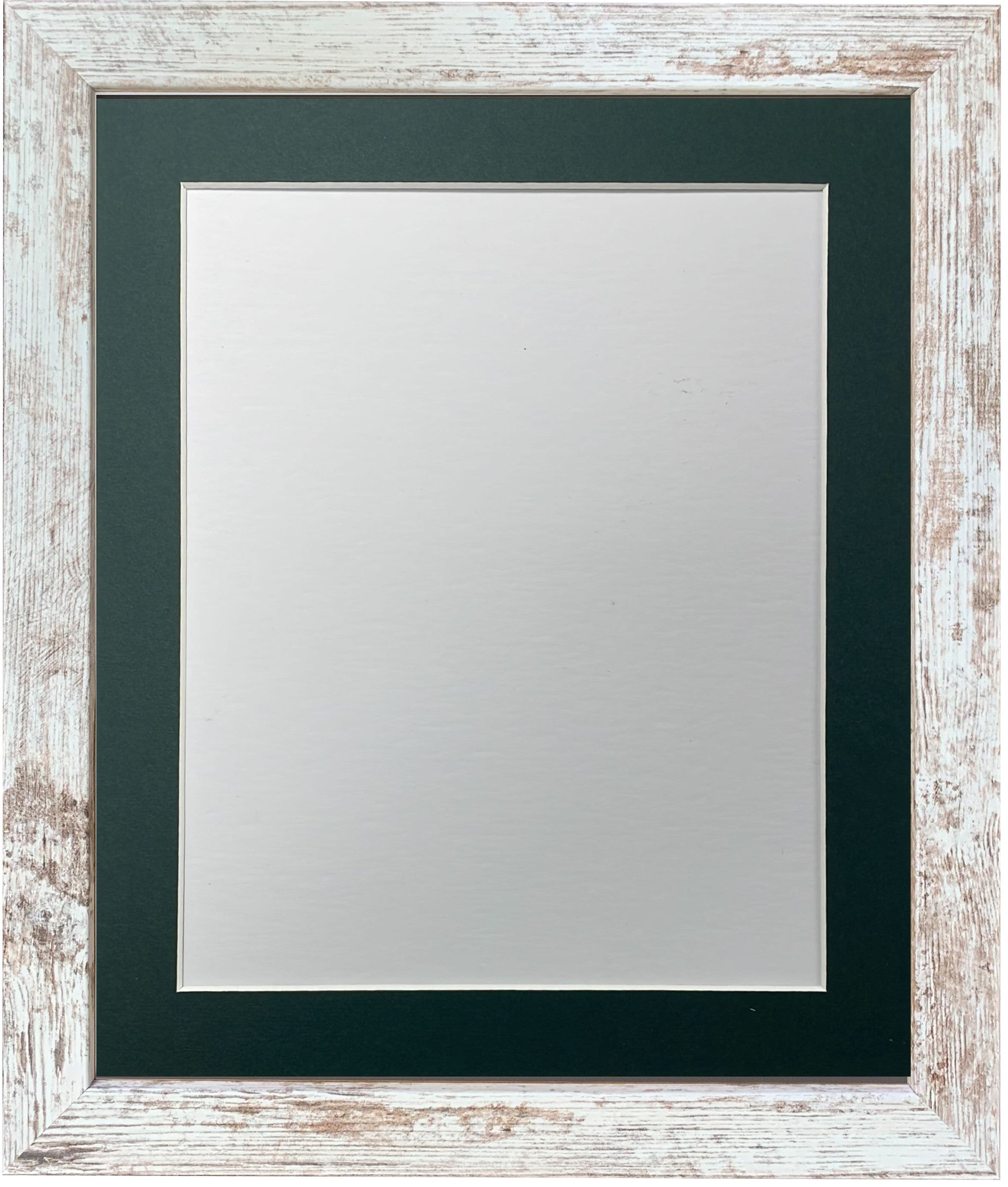H7 Distressed White Frame