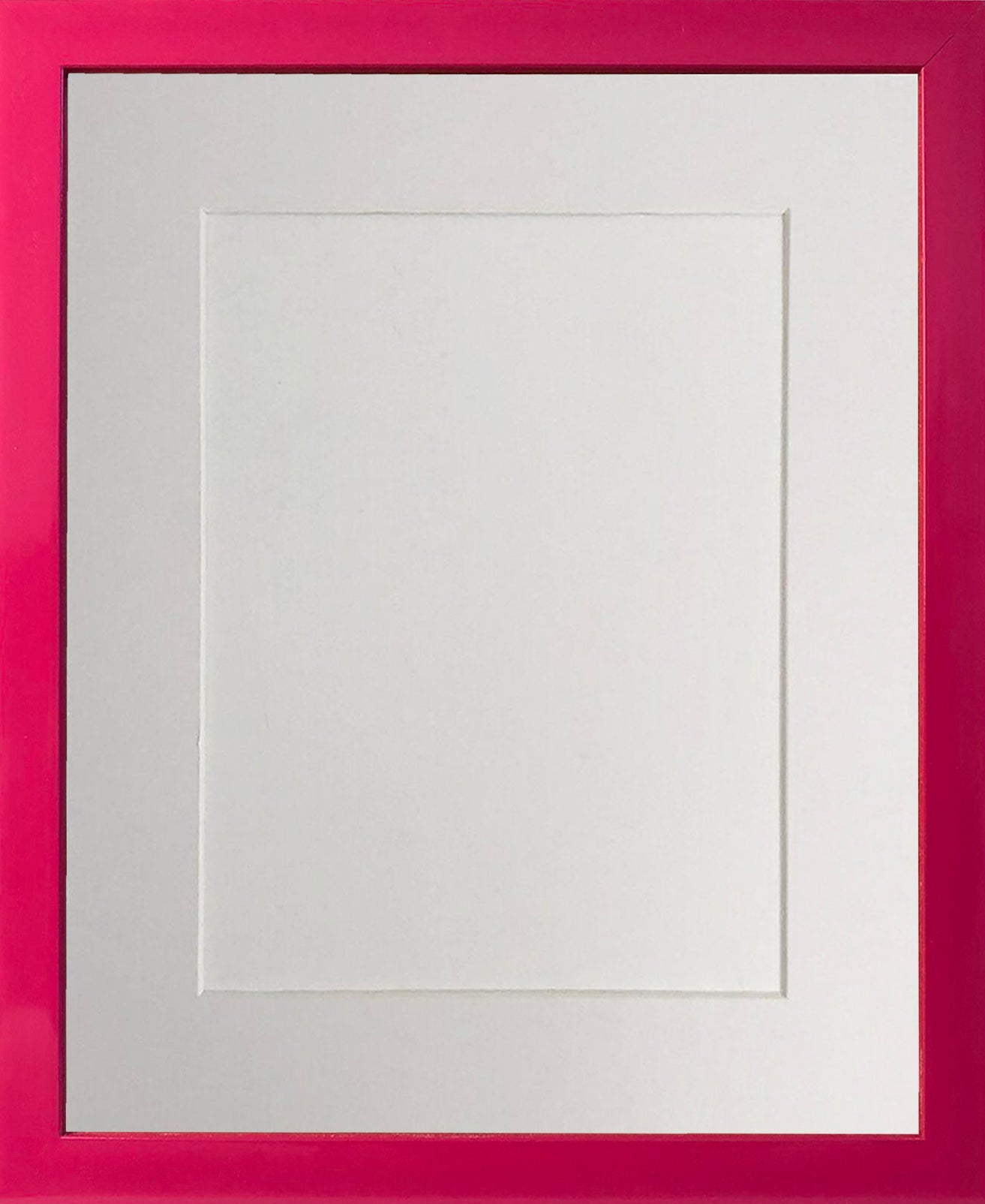 0.75 Hot Pink Frame