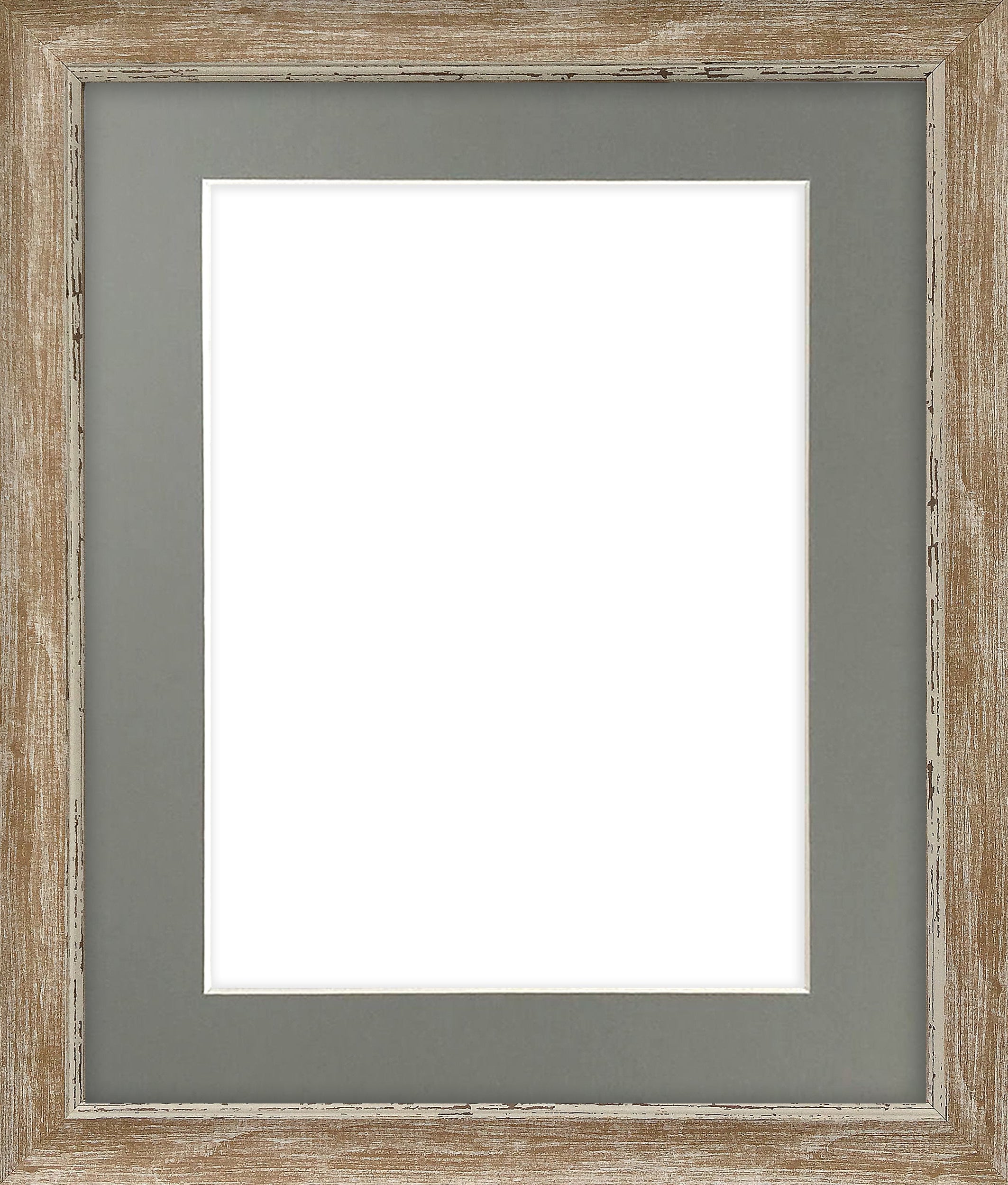 Nordic Distressed Wood Frame
