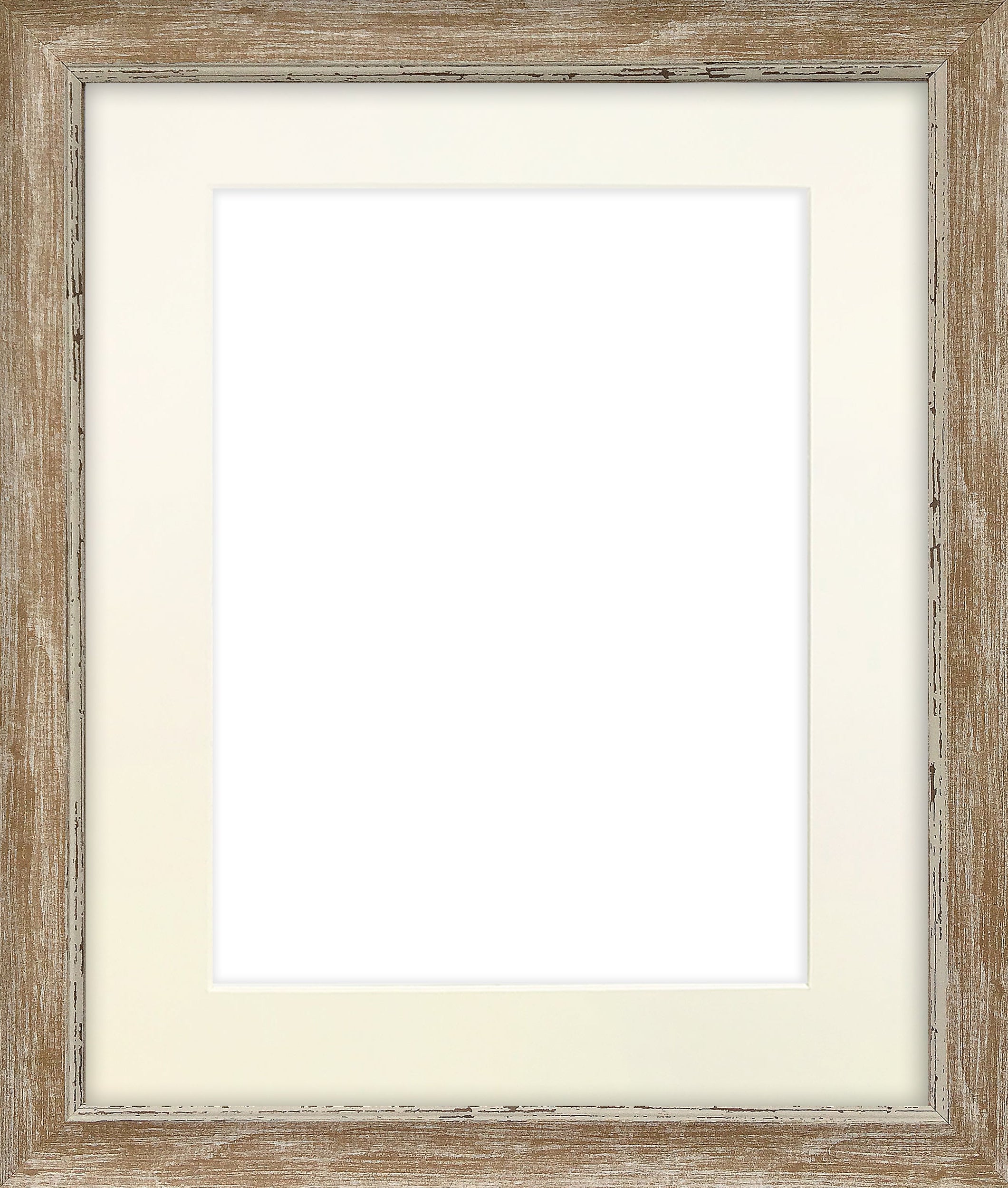 Nordic Distressed Wood Frame