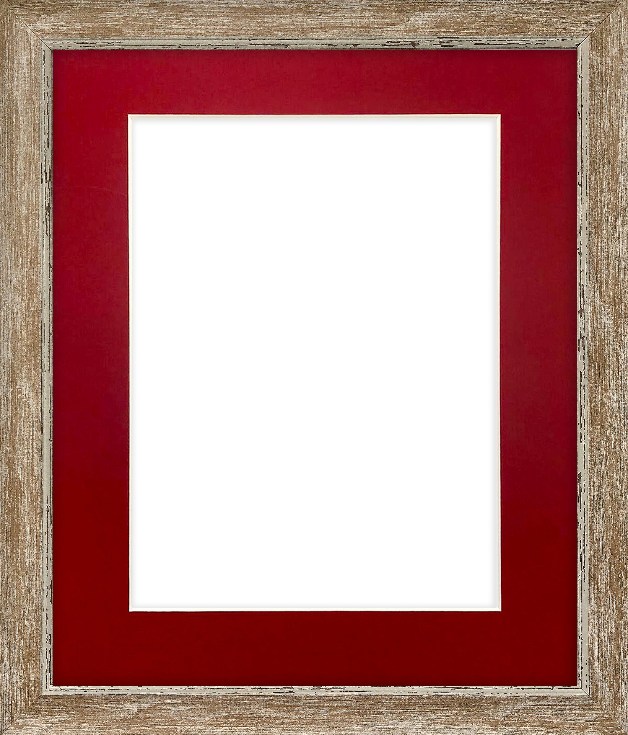 Nordic Distressed Wood Frame