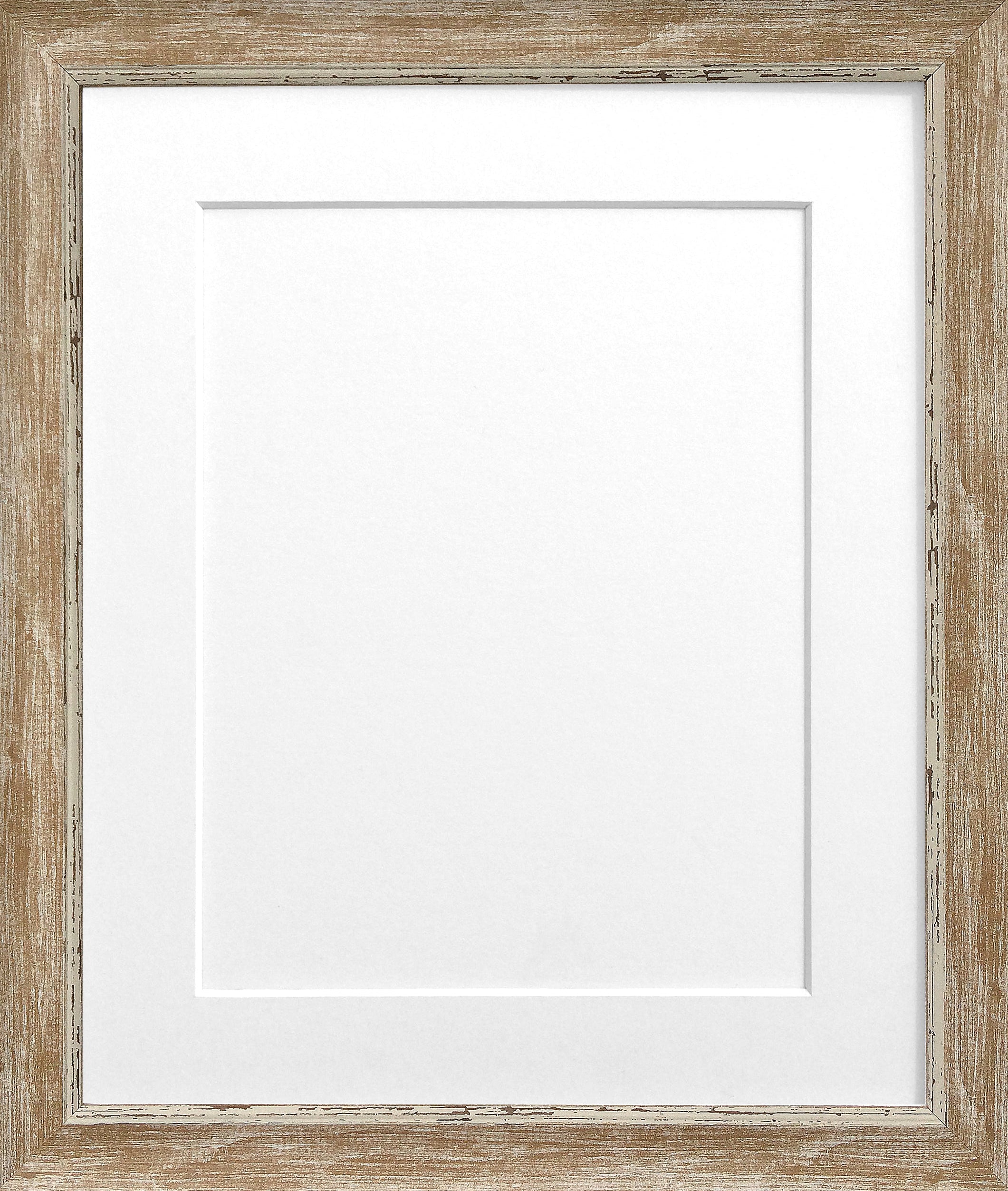 Nordic Distressed Wood Frame