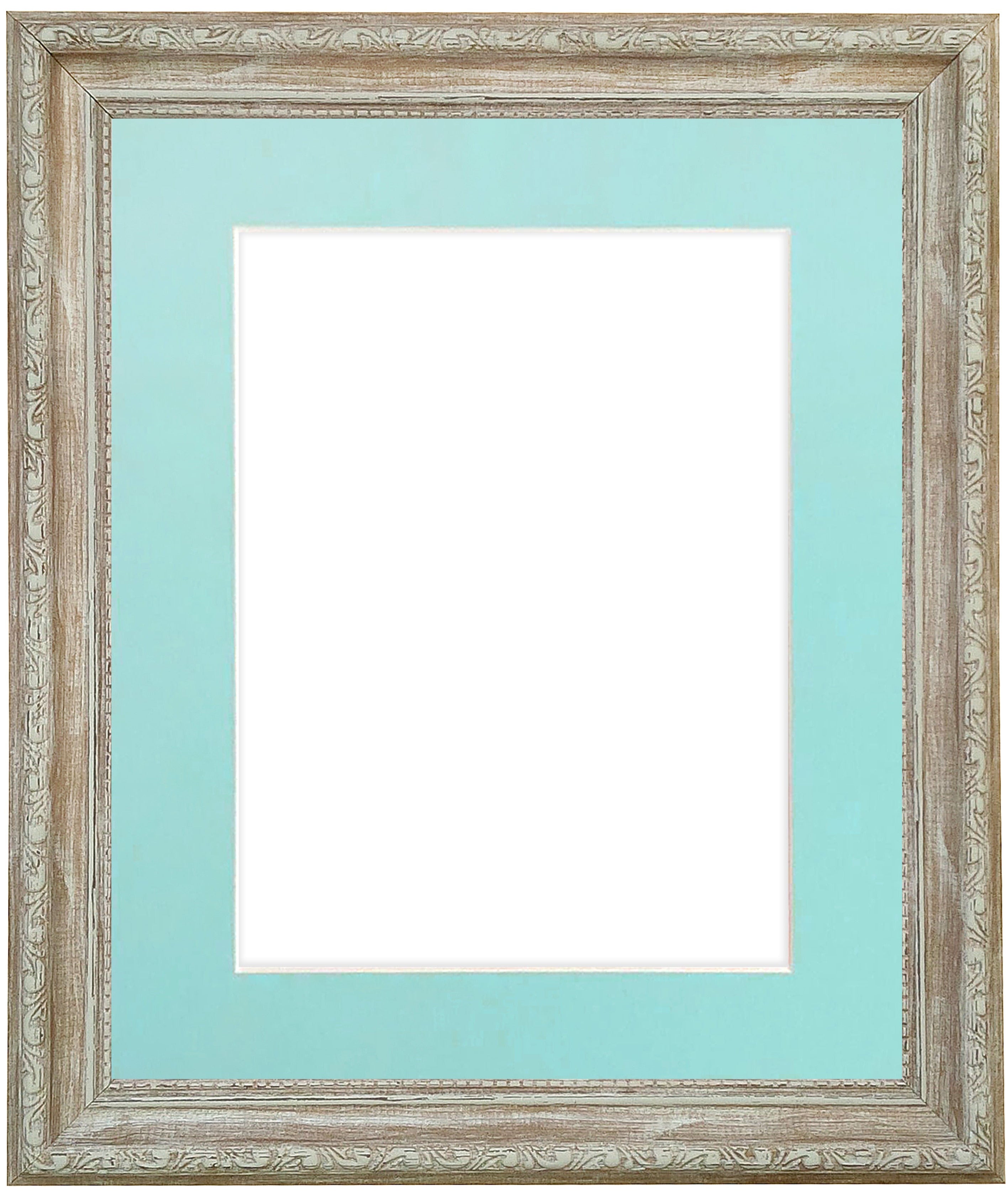 Shabby Distressed Wood Frame