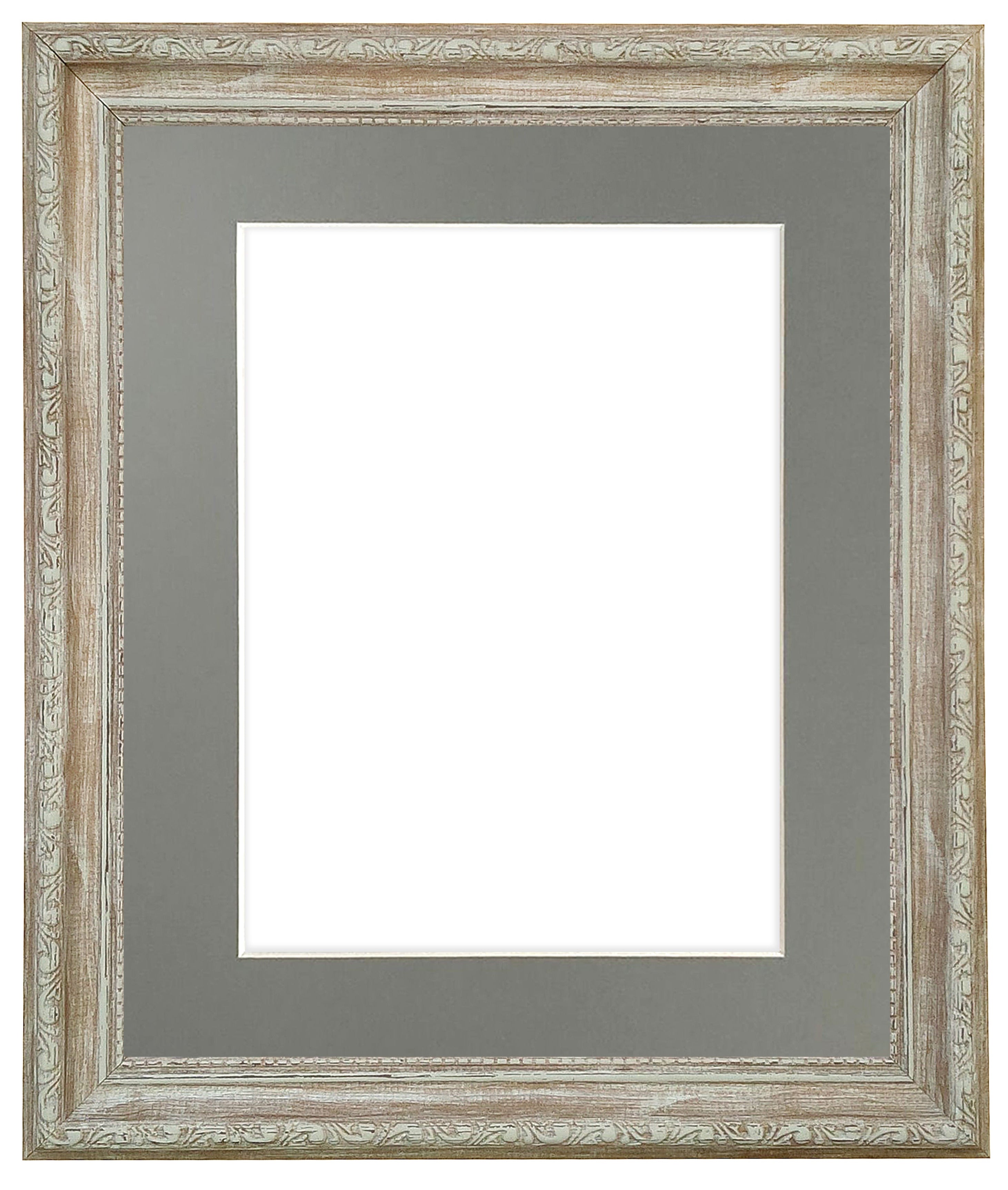 Shabby Distressed Wood Frame