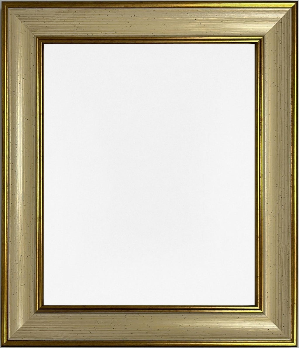 Scandi Cream and Gold Frame