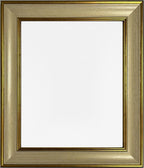 Scandi Cream and Gold Frame