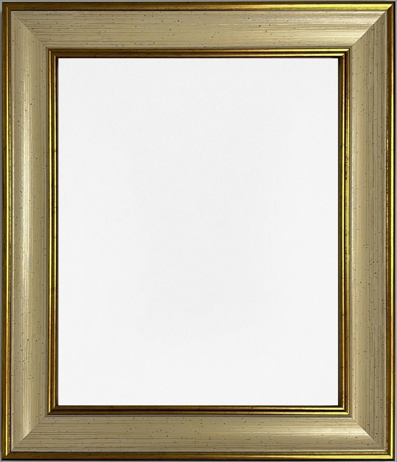 Scandi Cream and Gold Frame