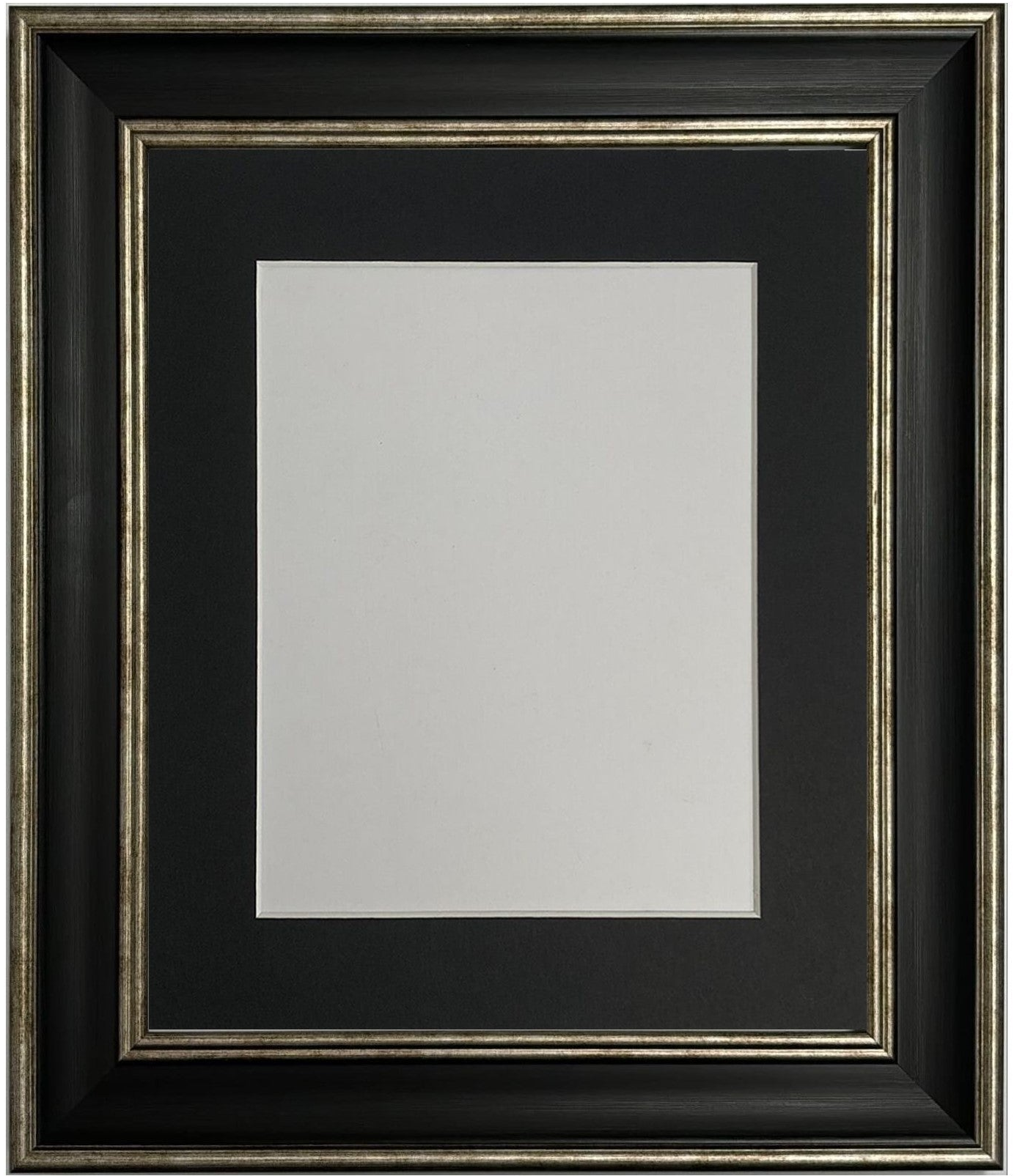 Scandi Black & Silver Frame