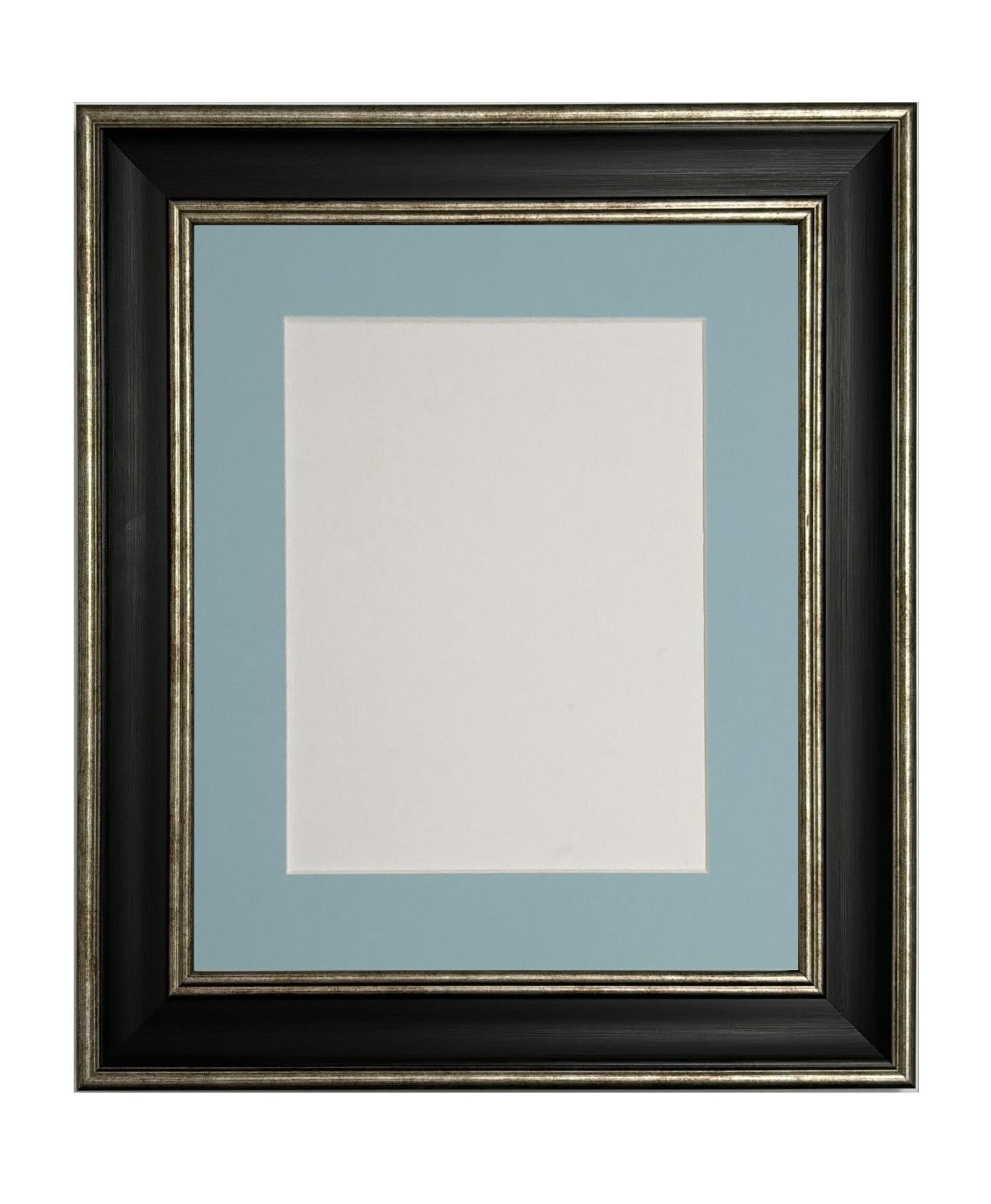 Scandi Black & Silver Frame