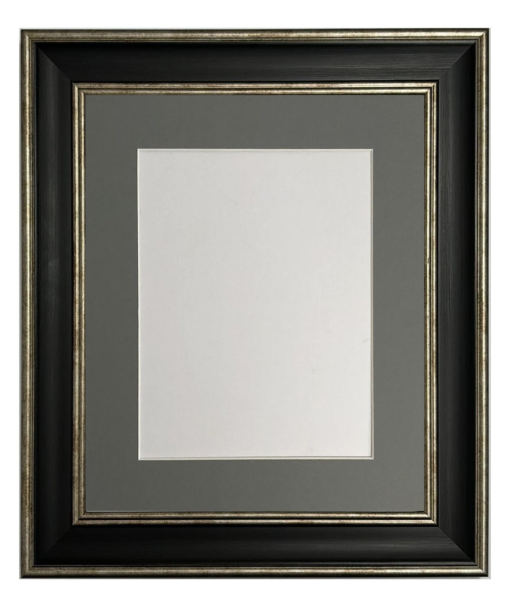 Scandi Black & Silver Frame