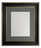 Scandi Black & Silver Frame