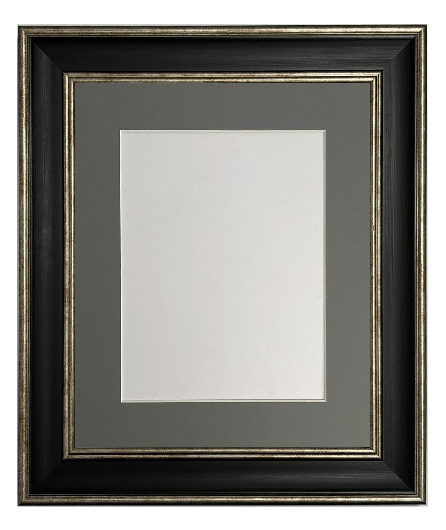 Scandi Black & Silver Frame