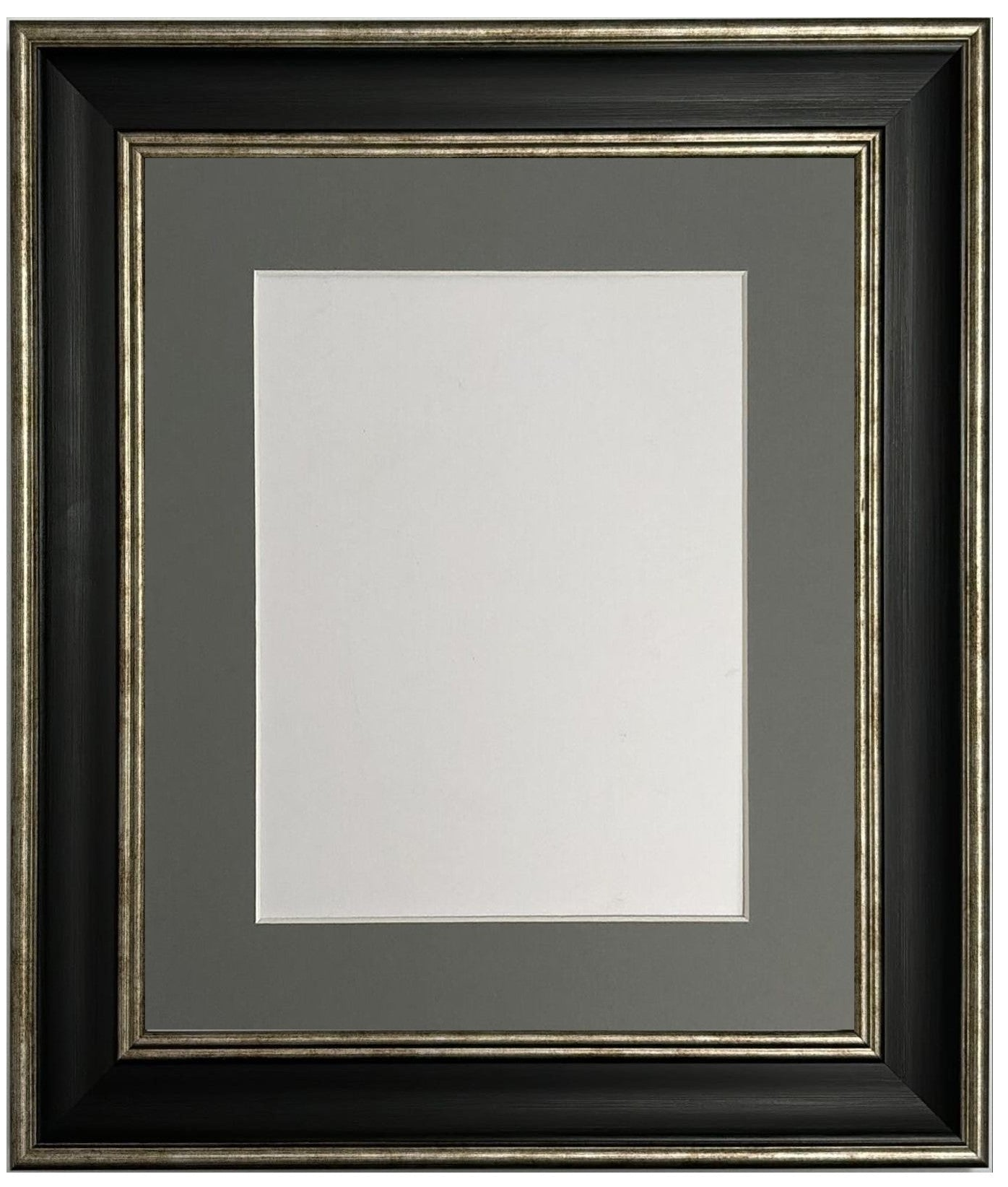 Scandi Black & Silver Frame