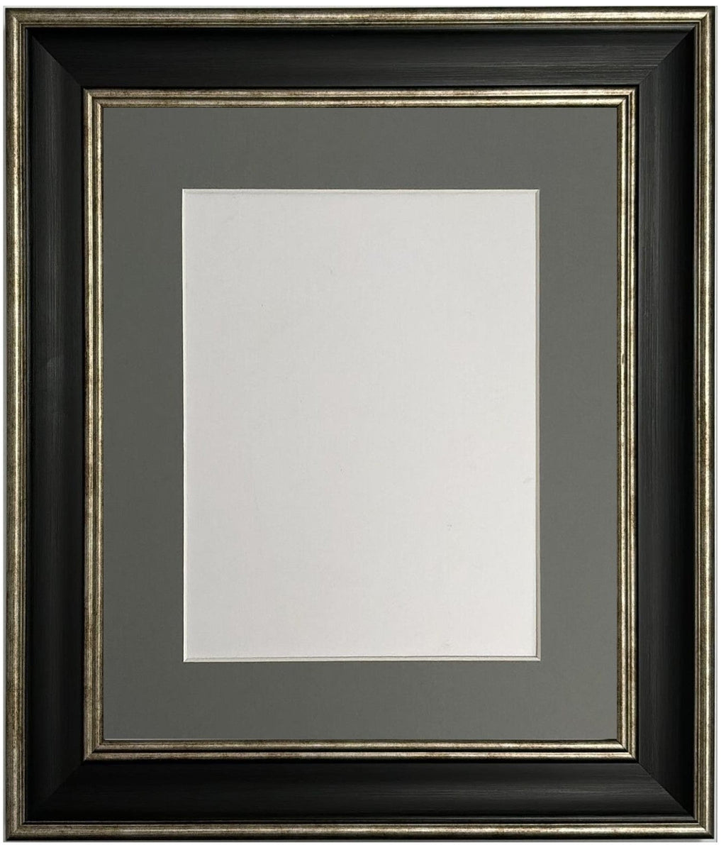 Scandi Black & Silver Frame