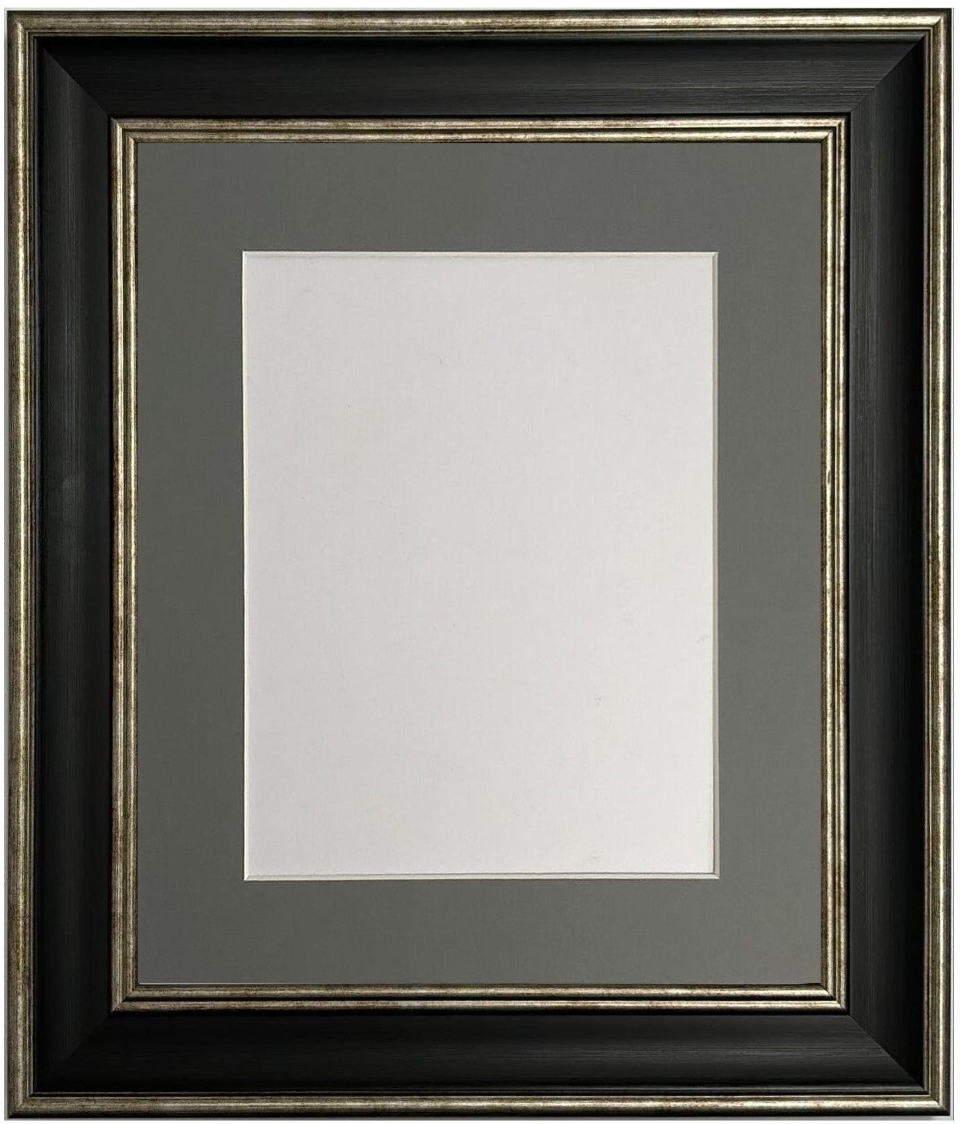 Scandi Black & Silver Frame