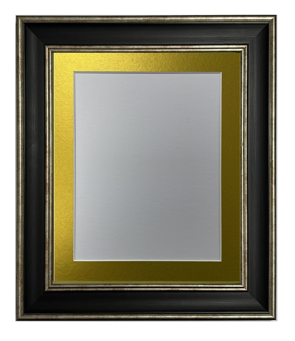 Scandi Black & Silver Frame