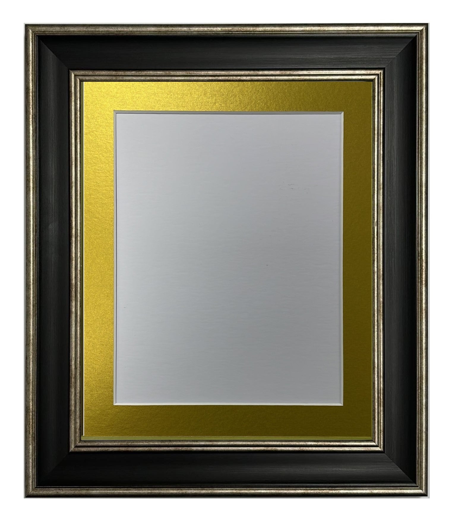 Scandi Black & Silver Frame