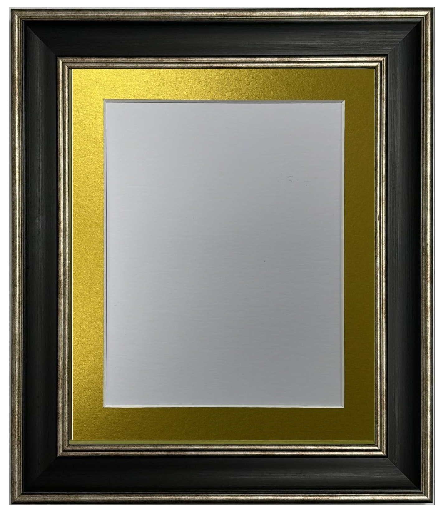 Scandi Black & Silver Frame