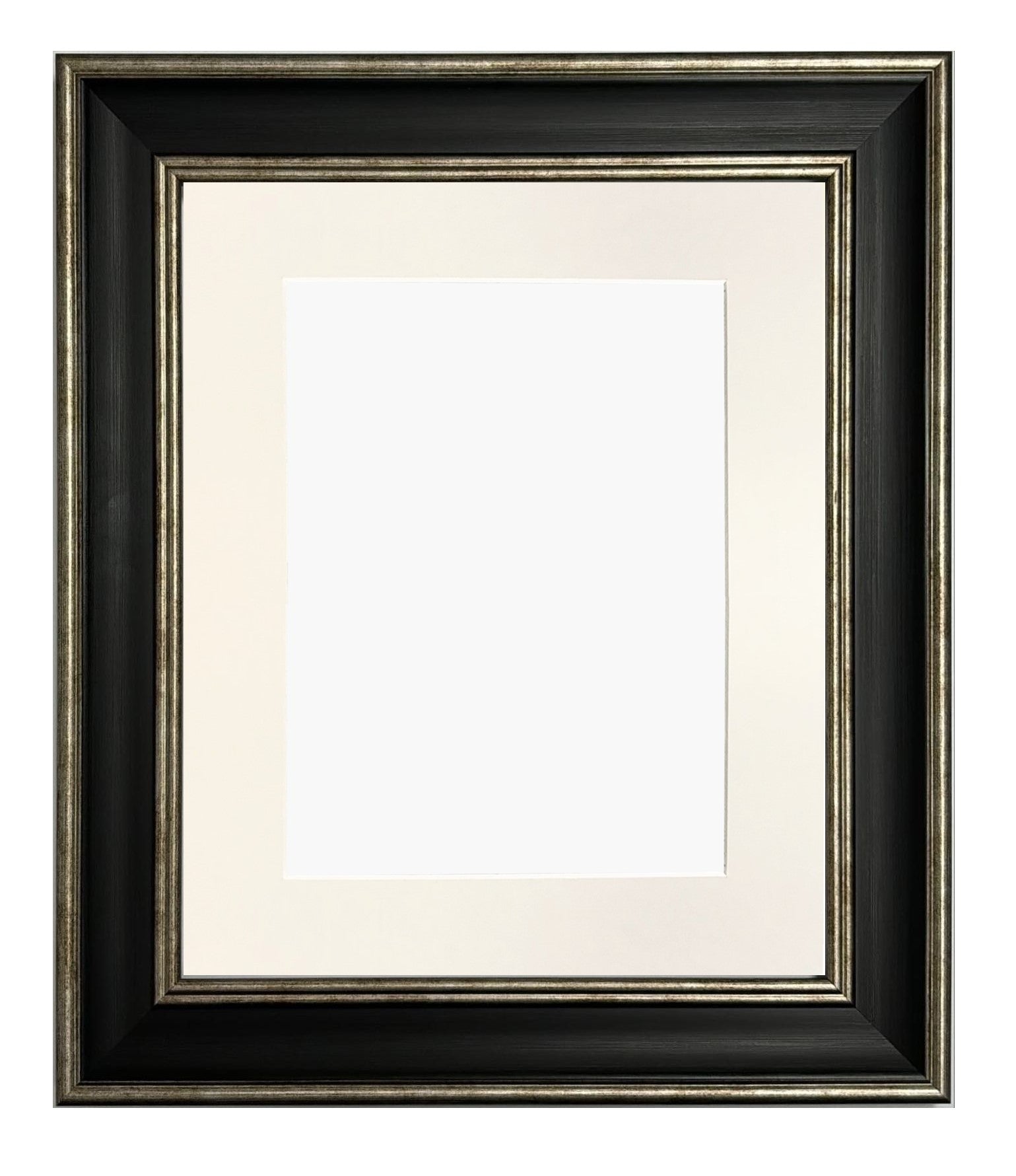 Scandi Black & Silver Frame