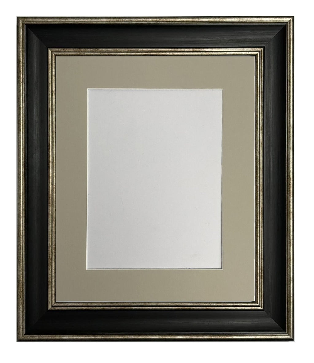 Scandi Black & Silver Frame