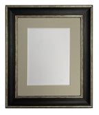 Scandi Black & Silver Frame