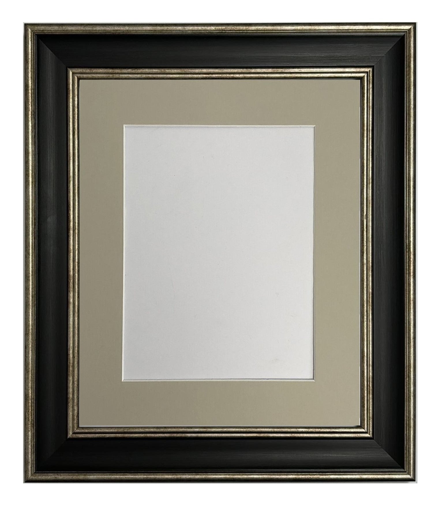 Scandi Black & Silver Frame