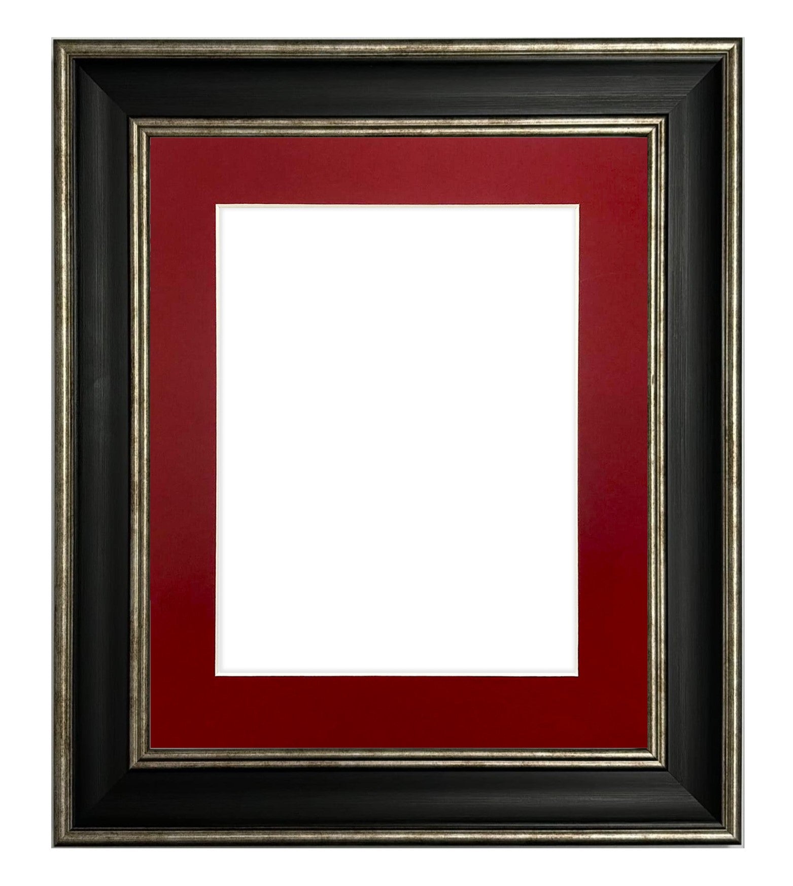 Scandi Black & Silver Frame