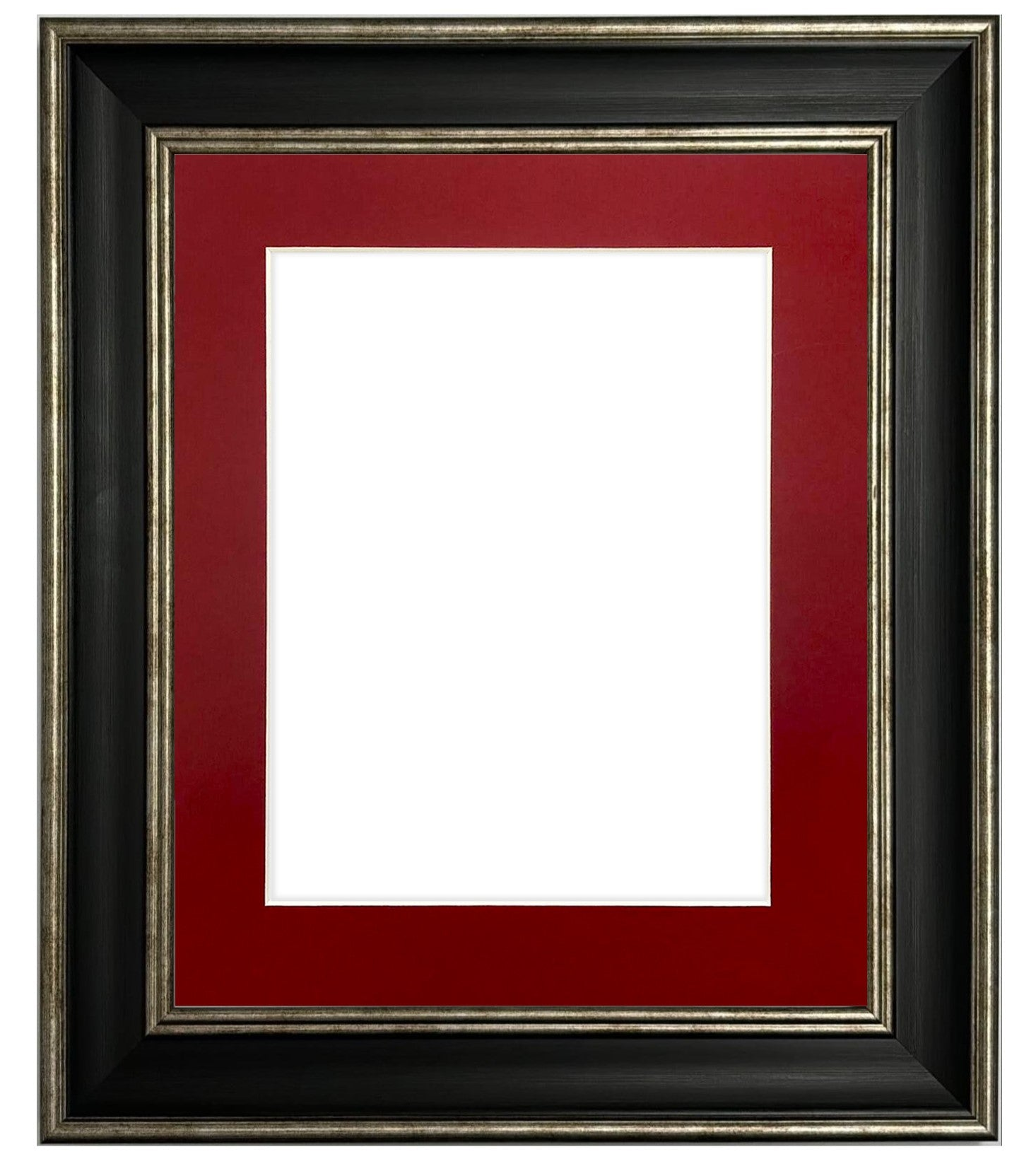 Scandi Black & Silver Frame