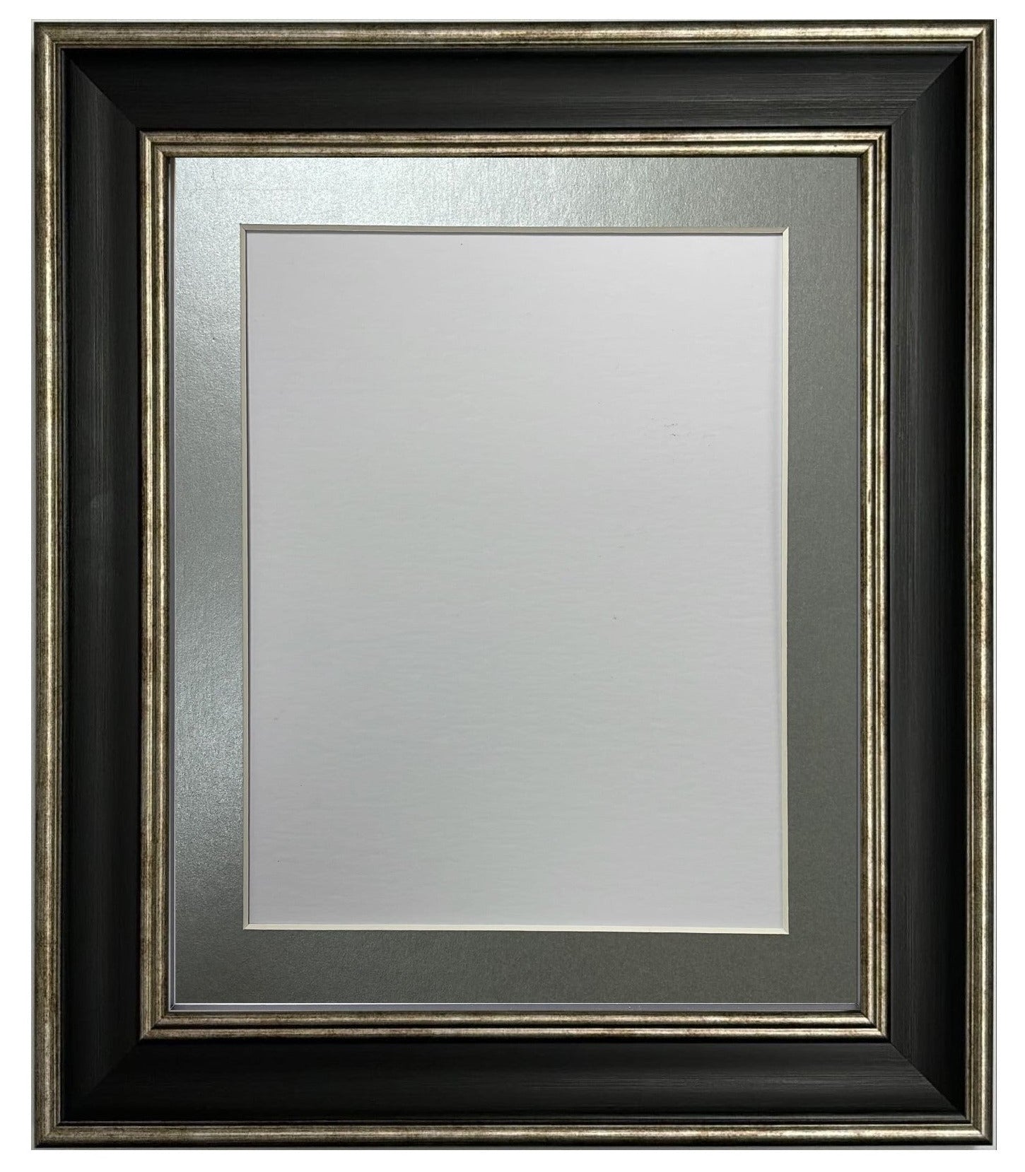 Scandi Black & Silver Frame