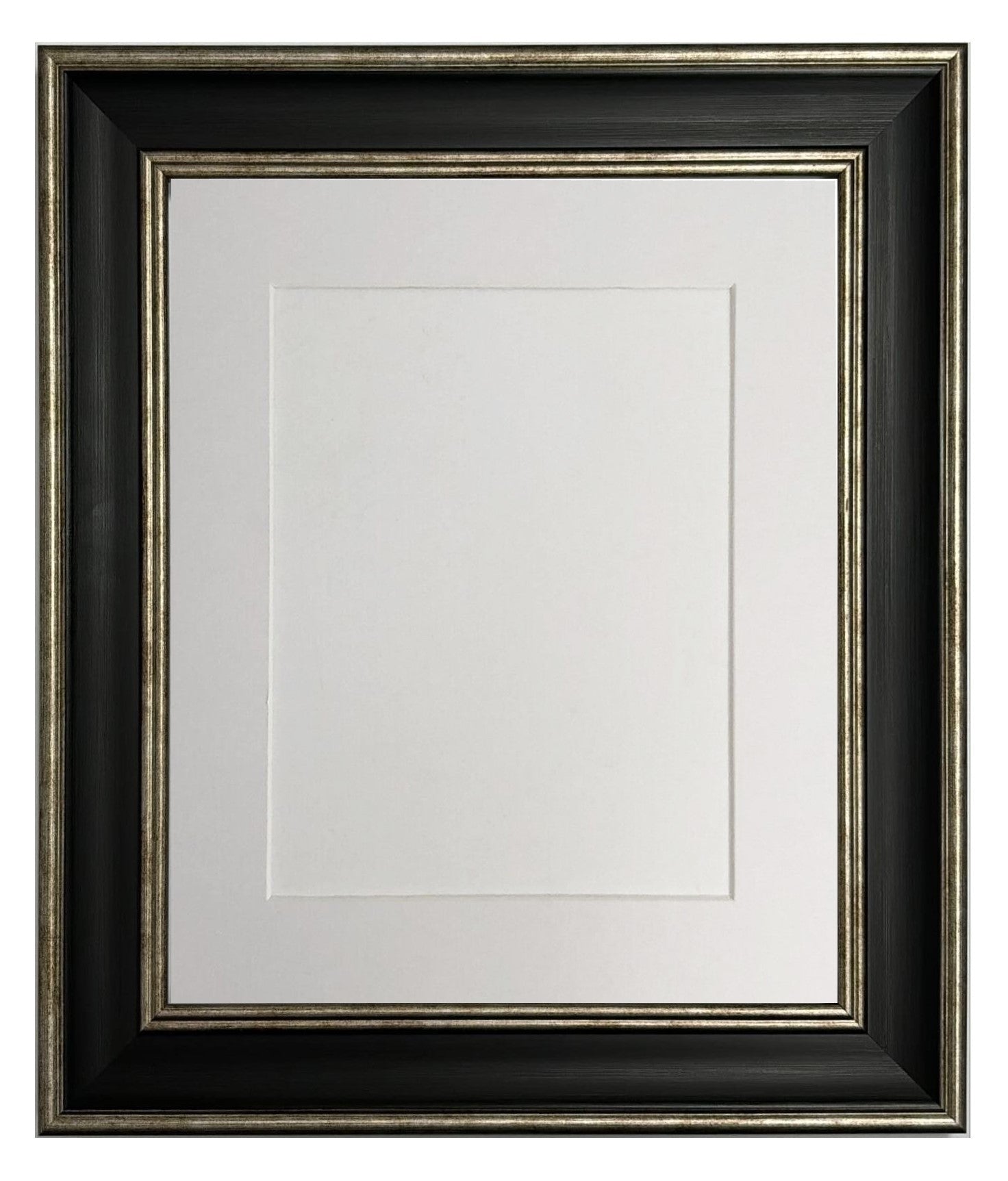 Scandi Black & Silver Frame
