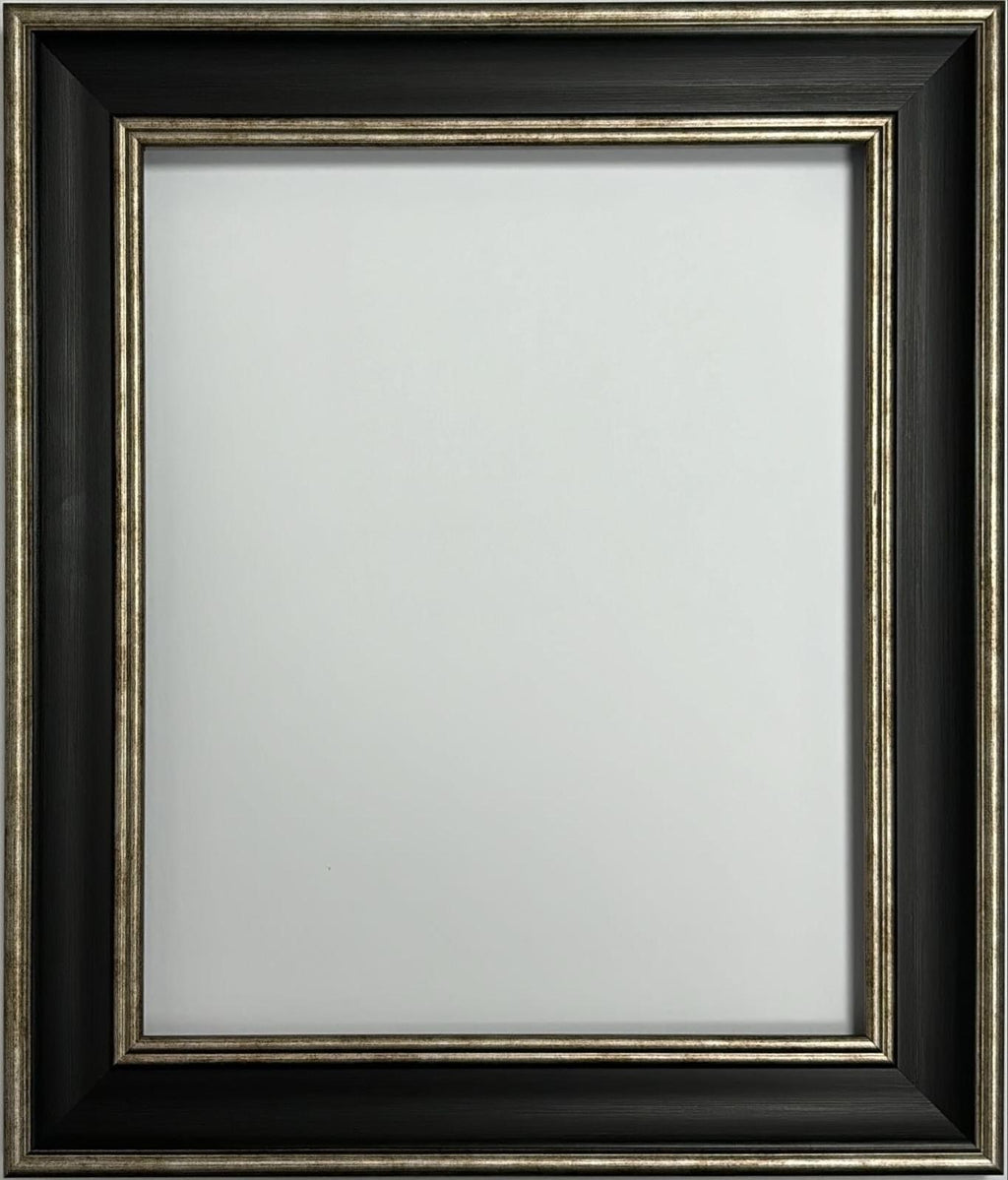Scandi Black & Silver Frame