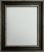 Scandi Black & Silver Frame