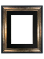 Scandi Black and Gold Frame