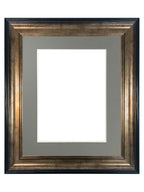 Scandi Black and Gold Frame