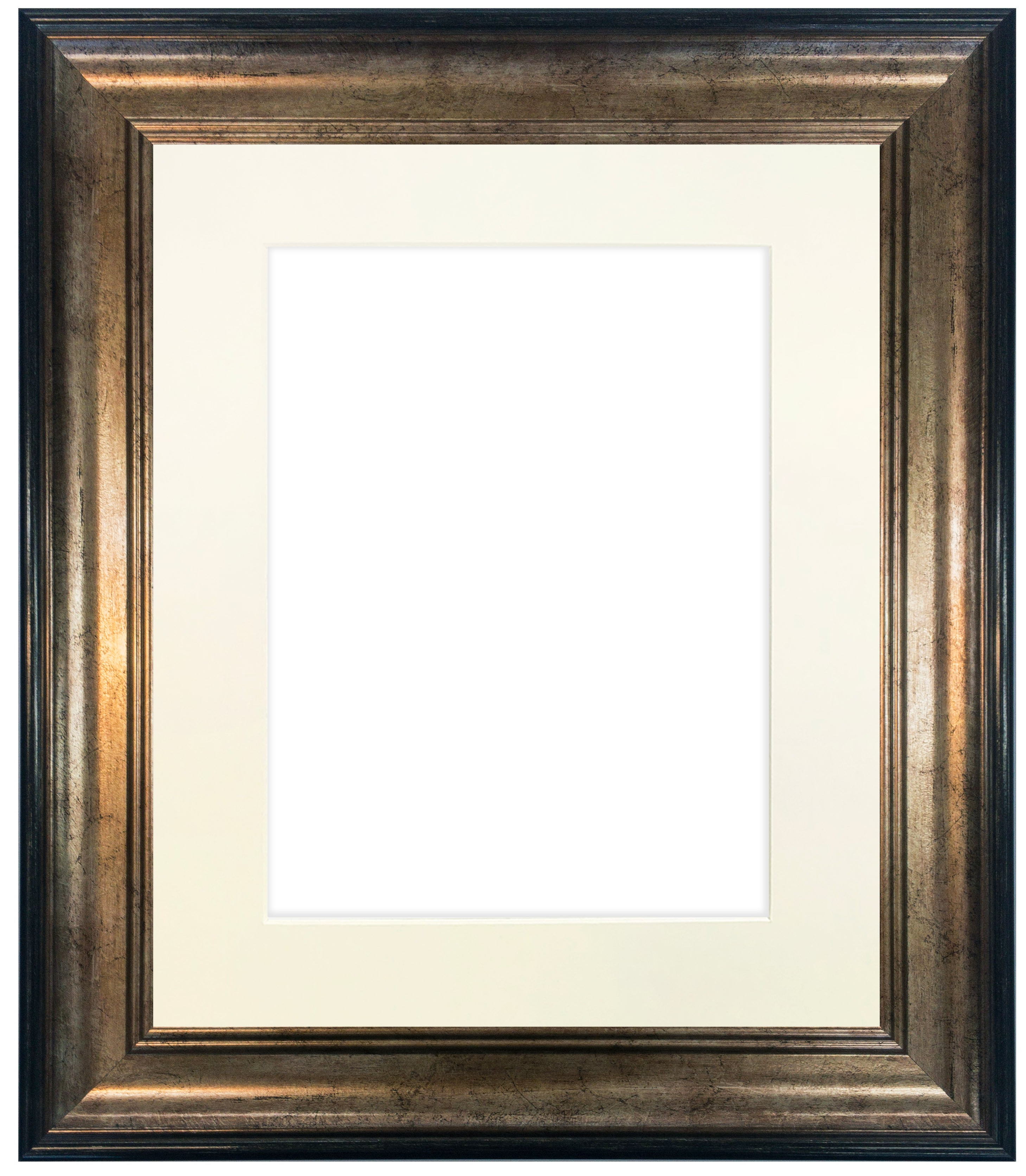 Scandi Black and Gold Frame