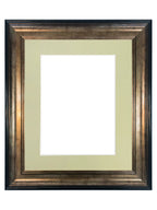 Scandi Black and Gold Frame
