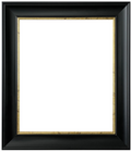 Scandi Black Crackle Frame