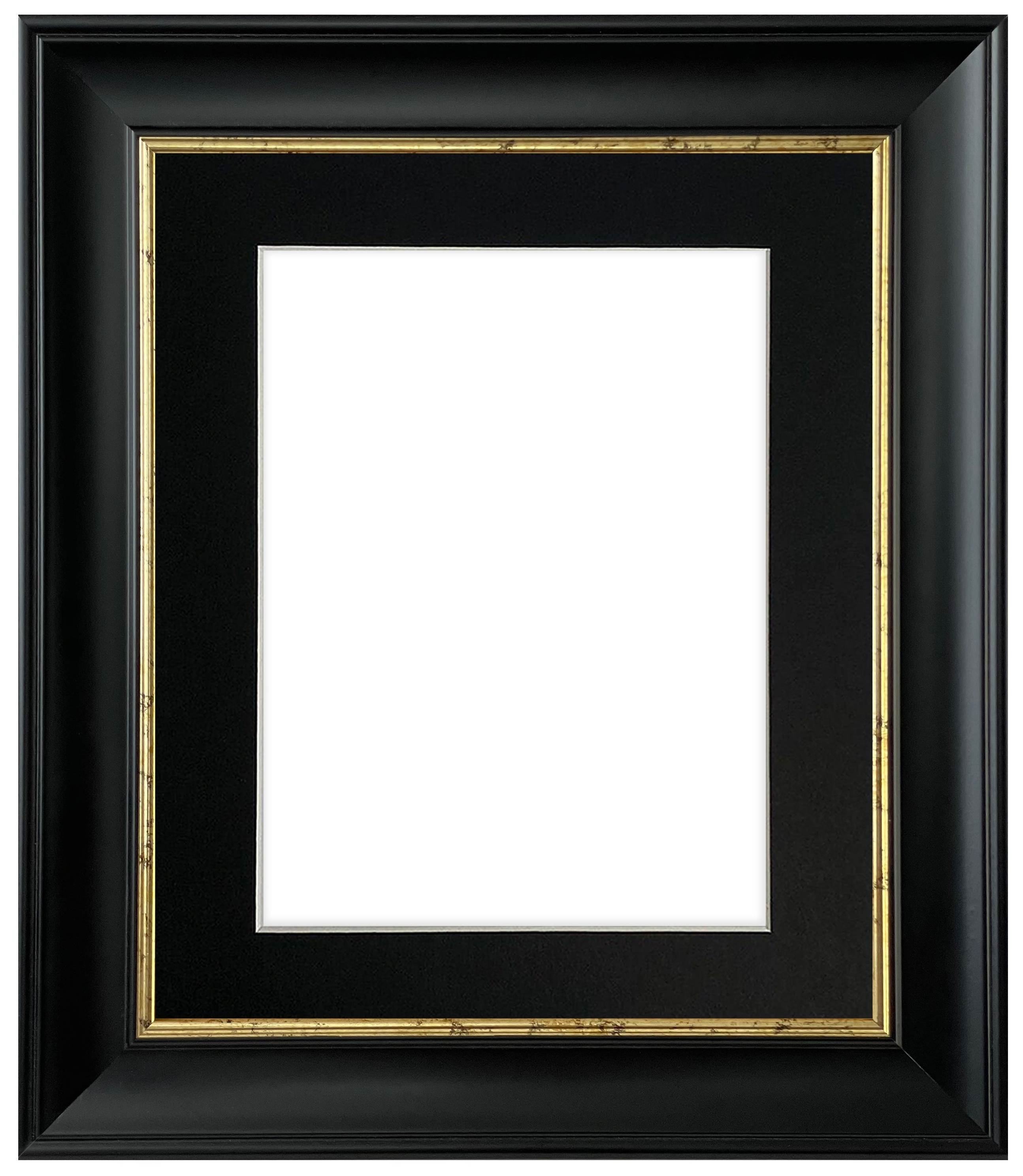 Scandi Black Crackle Frame