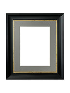 Scandi Black Crackle Frame