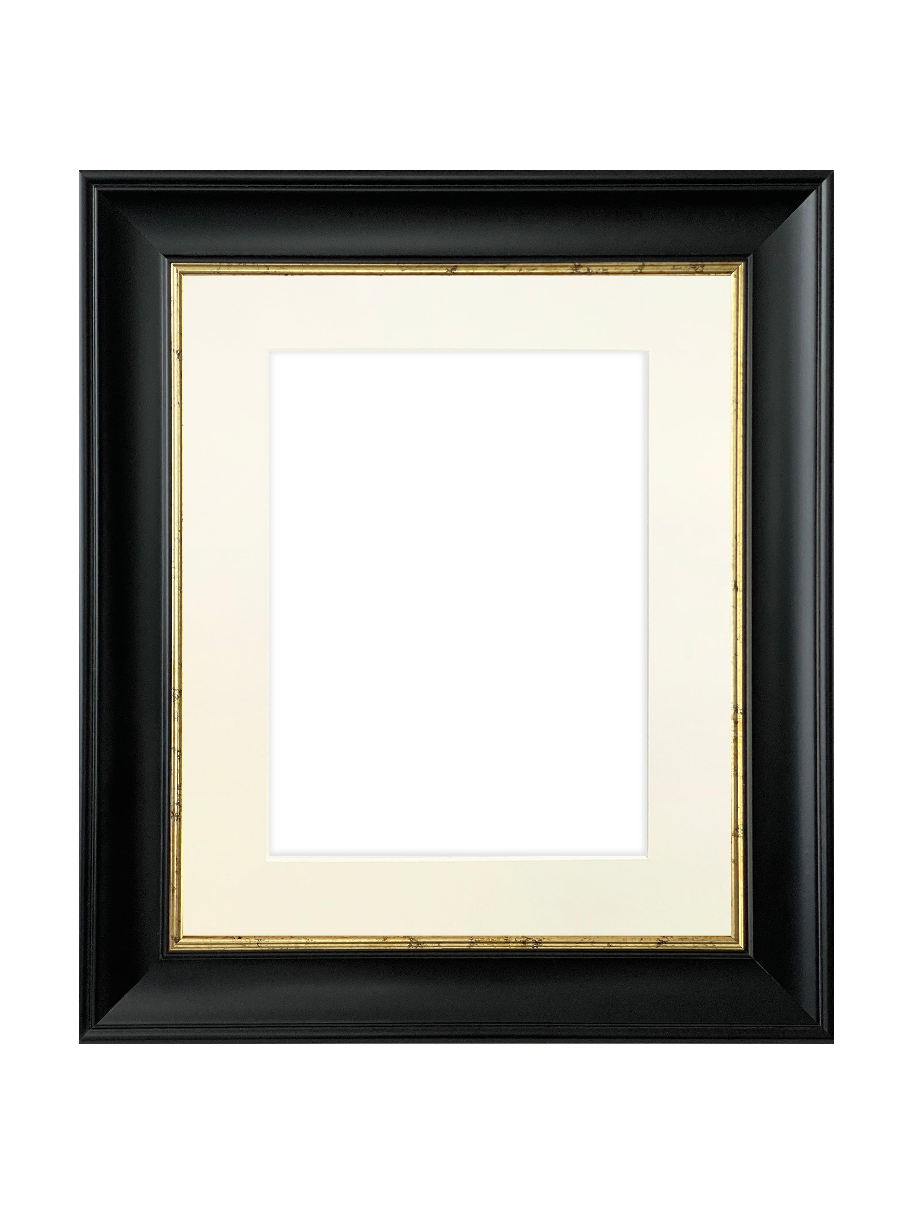 Scandi Black Crackle Frame