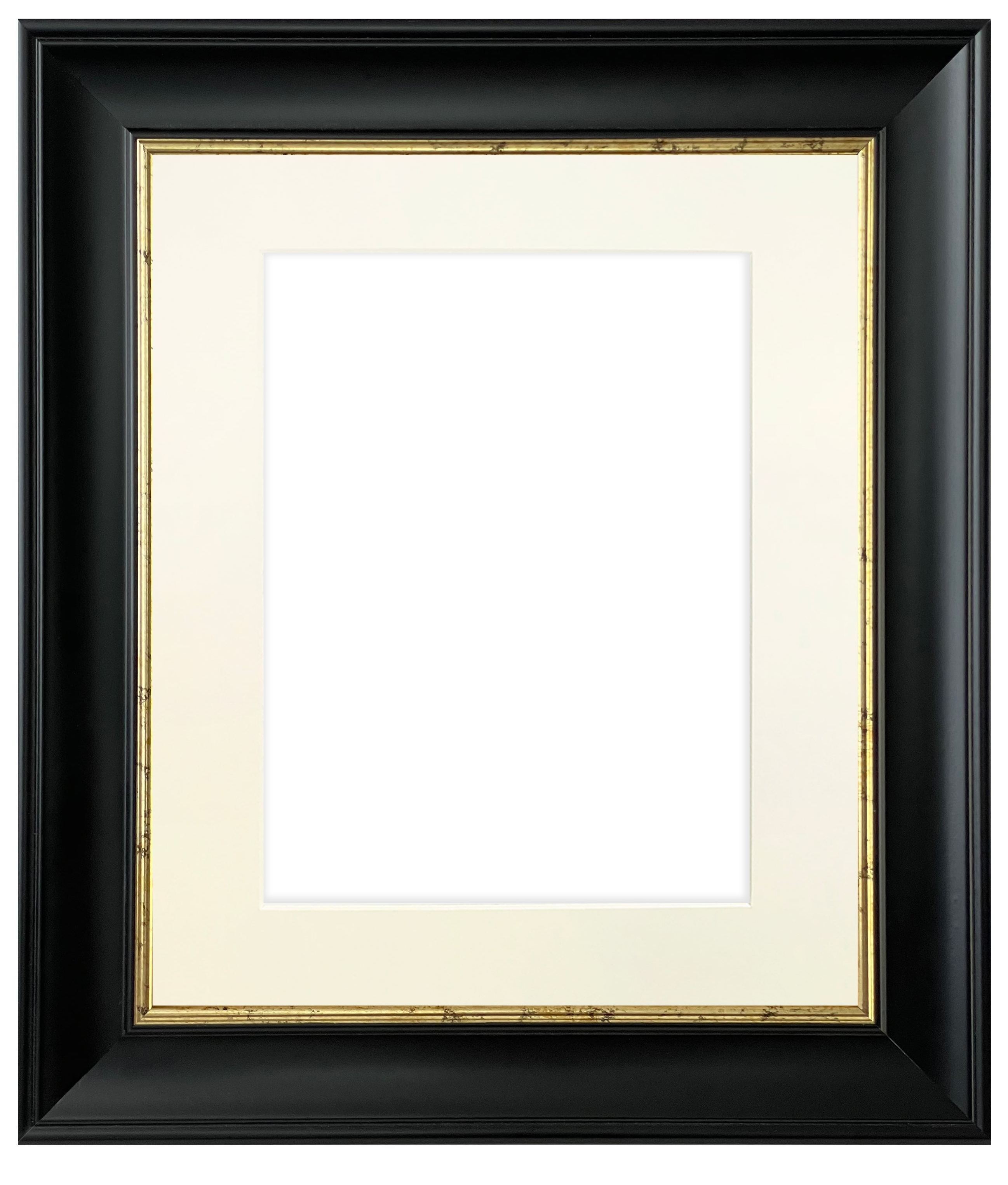 Scandi Black Crackle Frame